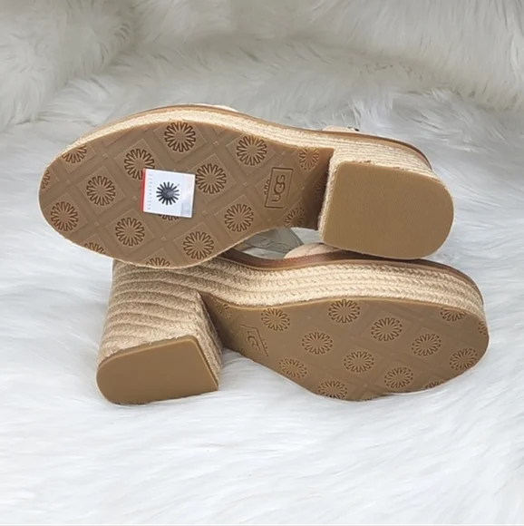 UGG Laynce Wedge Sandal Bronzer - Picture 16 of 16